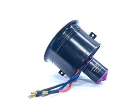 Elektrische Luchtgeleide Ventilator - RC Jet Motor - Modelvliegtuig Aandrijving - Dynamische Balans G0.4 - 64 mm - Zwart