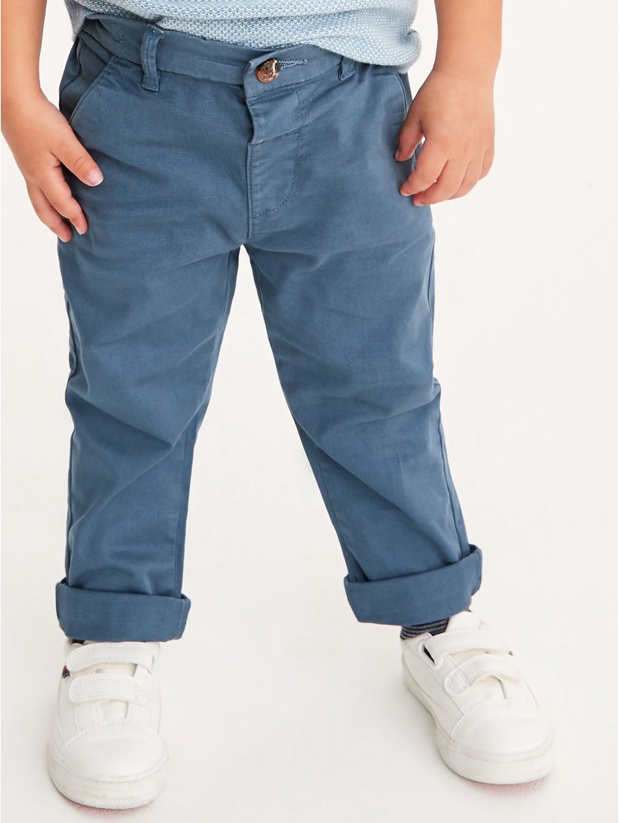 Next - Jongens - Stretchchino - Blauw