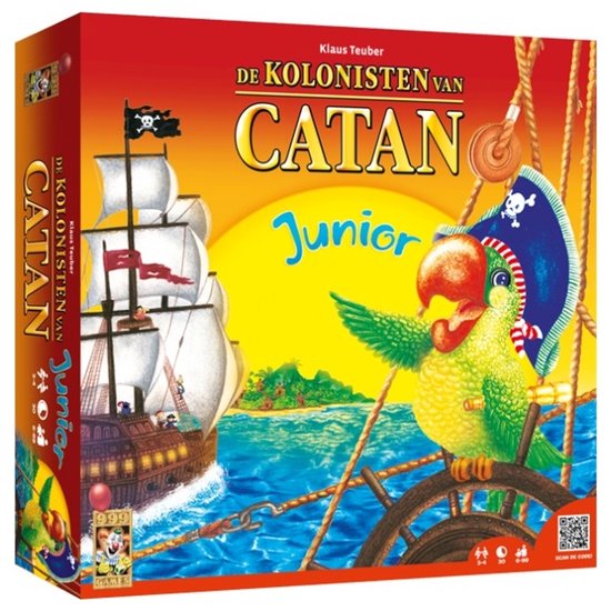 999 Games - Catan - Junior - Bordspel - Vanaf 6 jaar - Kinderspel - Gezelschapsspel - Educatief spel