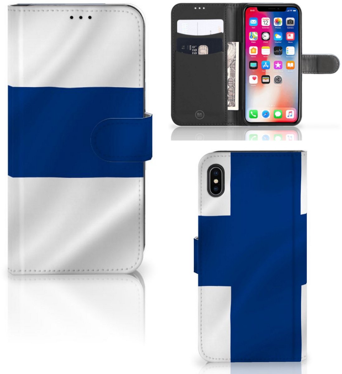 Apple iPhone Xs Max Bookstyle Case Finland