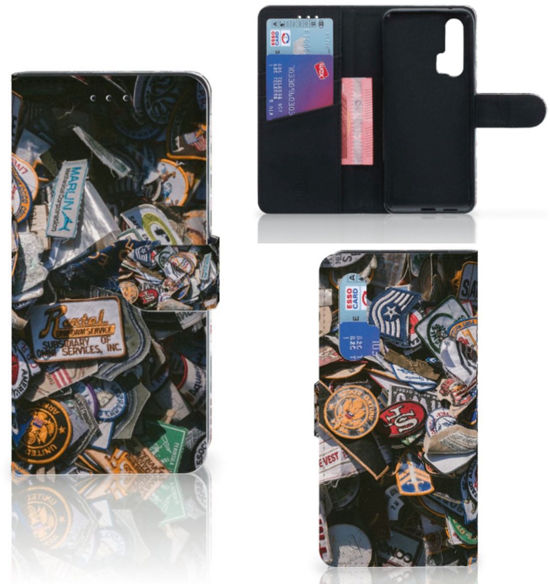 Honor 20 Pro Telefoonhoesje met foto Badges