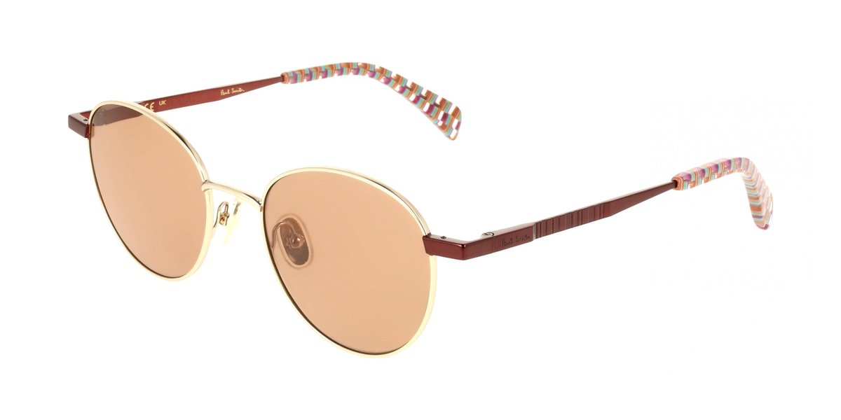Paul Smith PS25110S NEWALL Semimatte medium gold 52/20/145 UNISEX Zonnebrillen