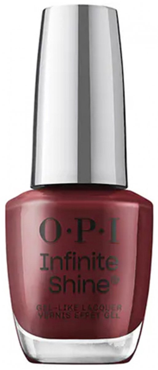Bol.com OPI - Infinite Shine - Raisin The Bar - 15ml - Rode Nagellak aanbieding