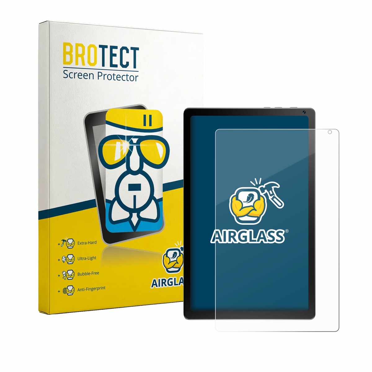 Screenprotector voor Yicty KB1004 Beschermglas transparant