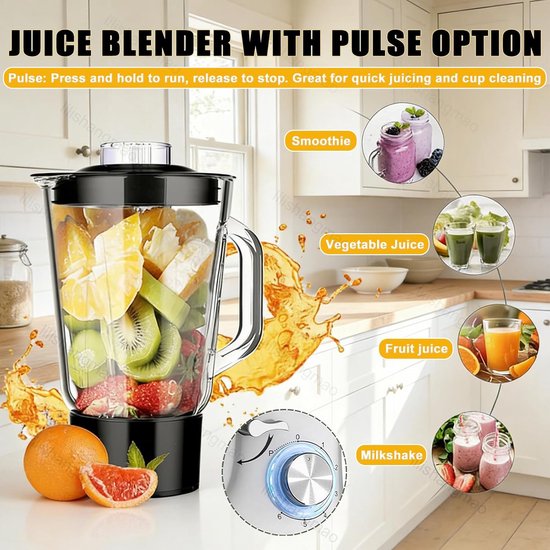 Staande Keukenmixer - Elektrische Mixer Keuken - Bakken En Koken - 5-In-1 Multifunctioneel - 5.5 Liter - Meerkleurig — afbeelding 2