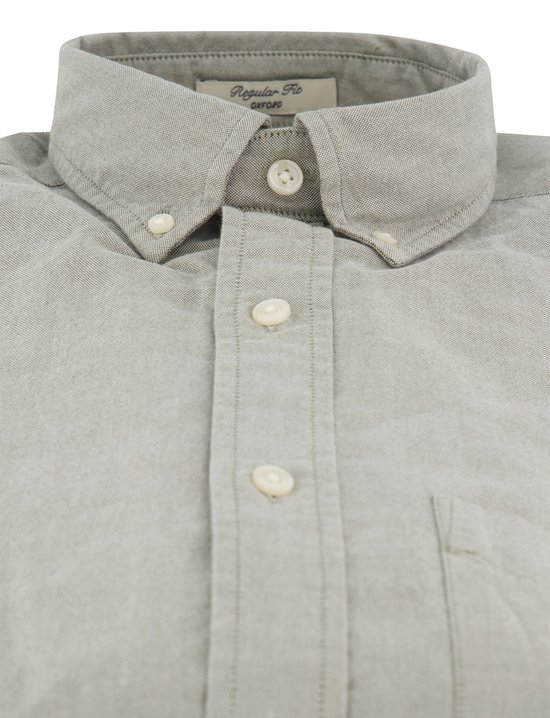 Chemise décontractée Gant coupe classique, vert uni