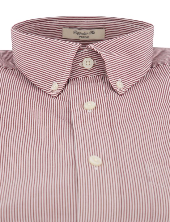 Chemise casual Gant bordeaux