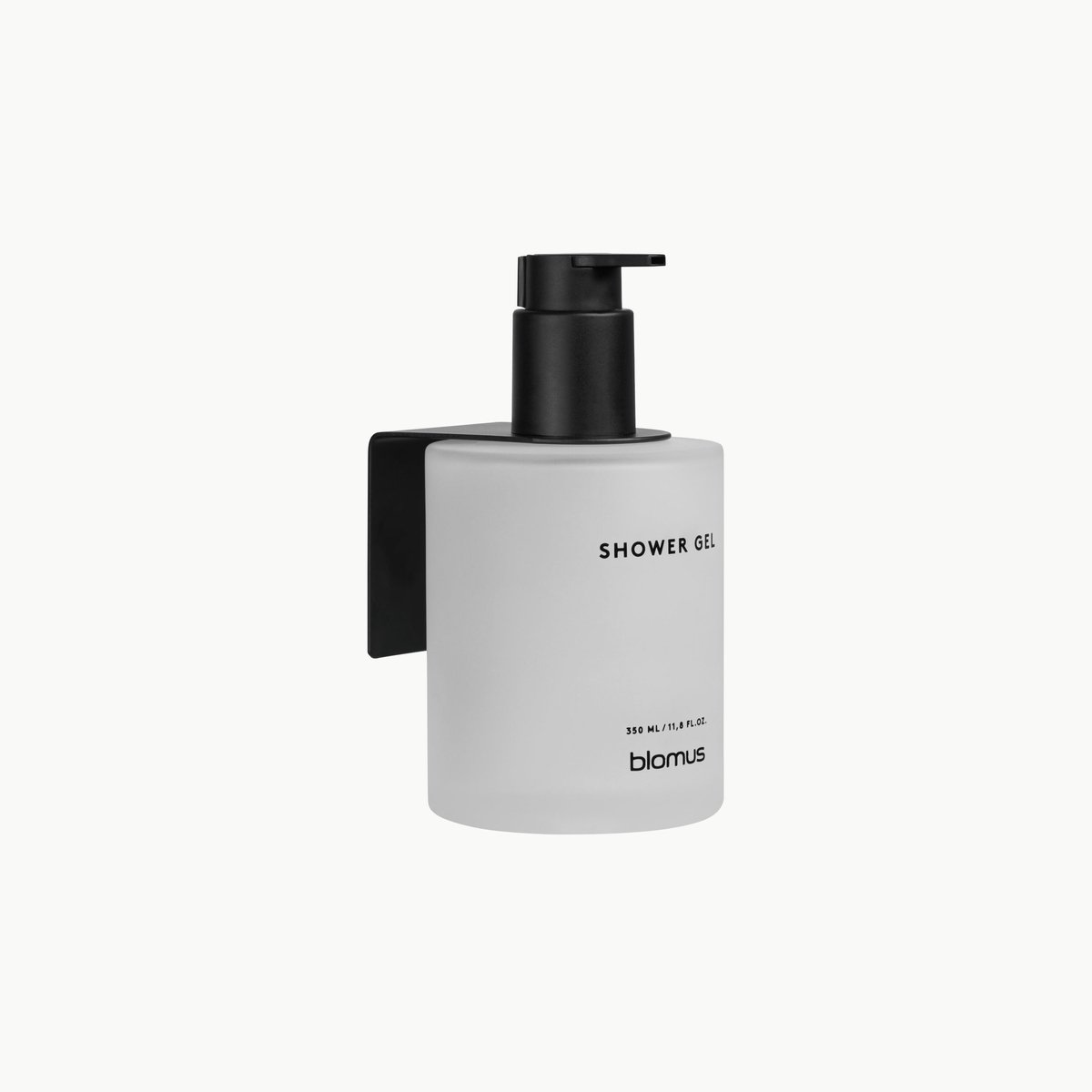 Kirei Dispenser White Shower Gel | Lijmen cm | Wit | Staal