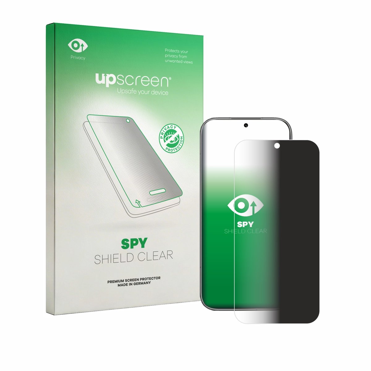 upscreen - privacy screenprotector voor Honor 600 - Folie Beschermfolie Blauwlichtfilter
