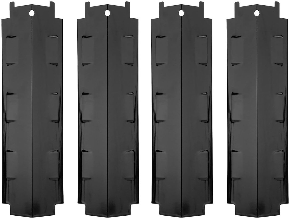 Allecto - Universele Vervangende Grillplaat - RVS - Set van 4 - 37 cm - Grillaccessoires - Geschikt voor Diverse Gasgrills - Duurzaam en veelzijdig
