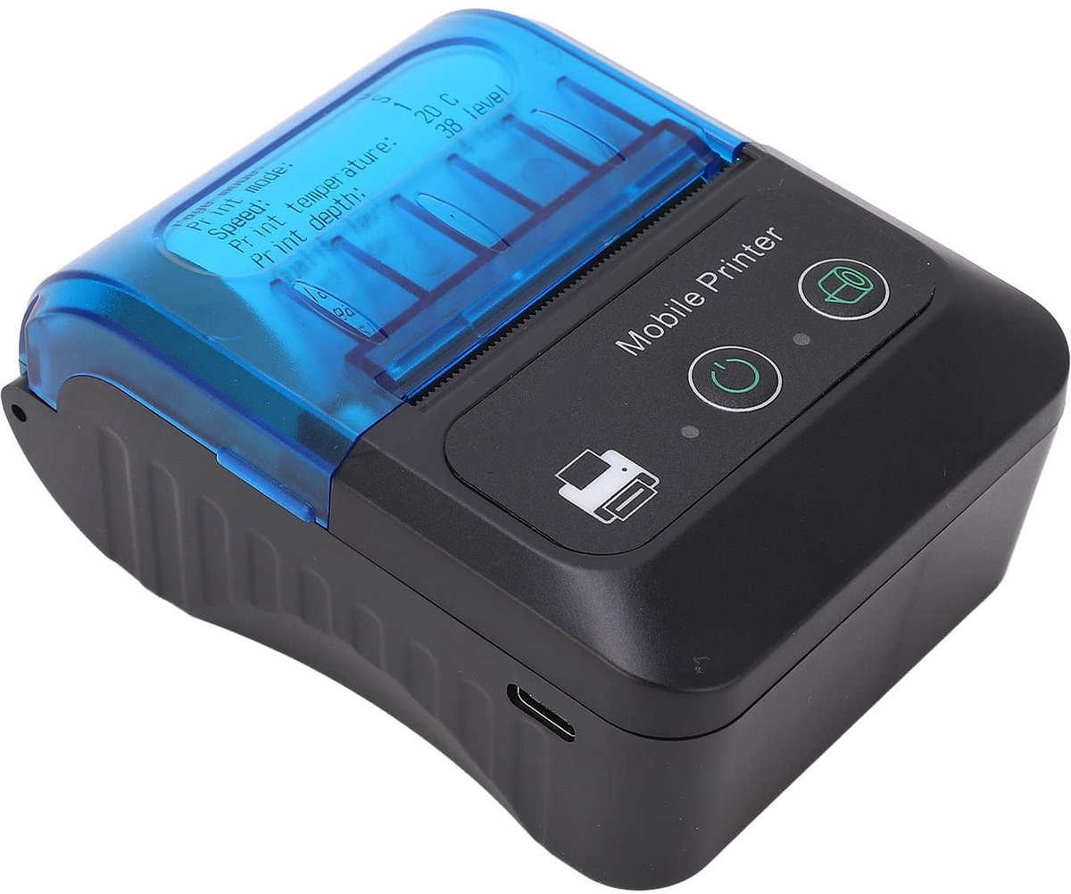 Thermal Printer 2-in-1 203dpi - 80mm/s - Ideaal voor Thuis en Zakelijk Gebruik