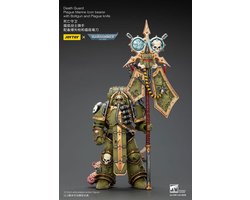 Death Guard Plague Marine Icon bearer met Boltgun and Plague knife – Warhammer 40K