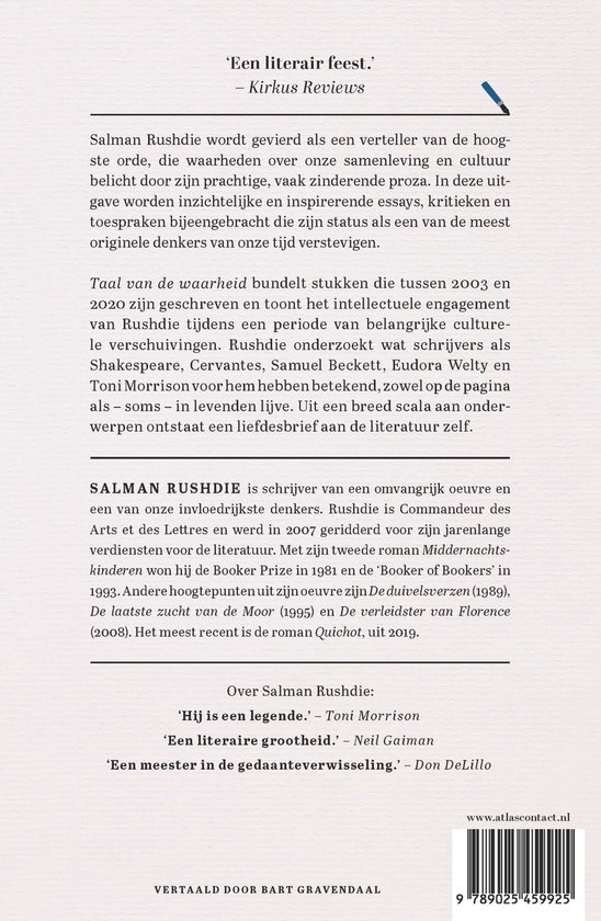 Taal van de waarheid - cover