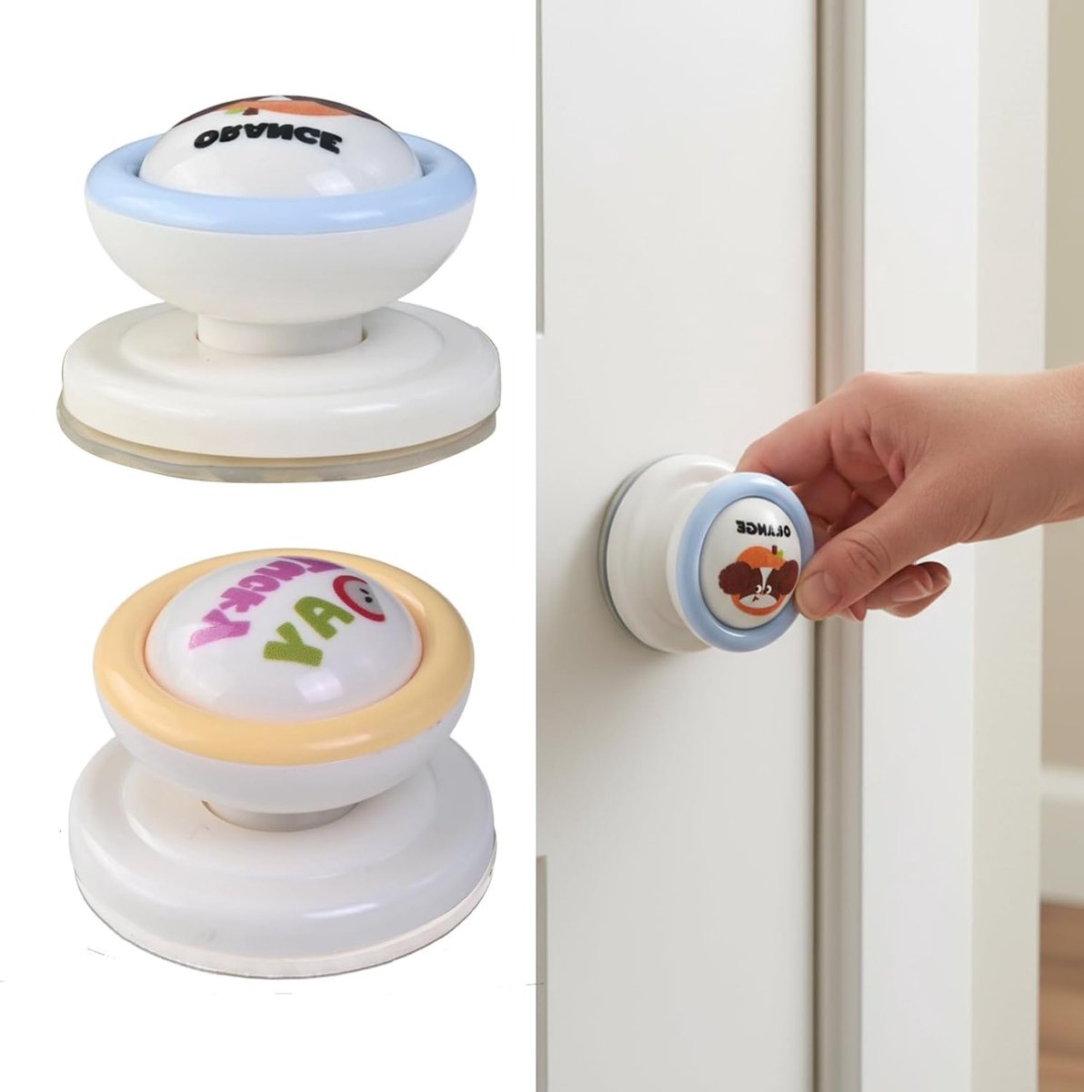 Punchvrije Deurgrepen 2 Stuks - Suction Cup Handgrepen voor Kasten, Lades en Deuren - Idea