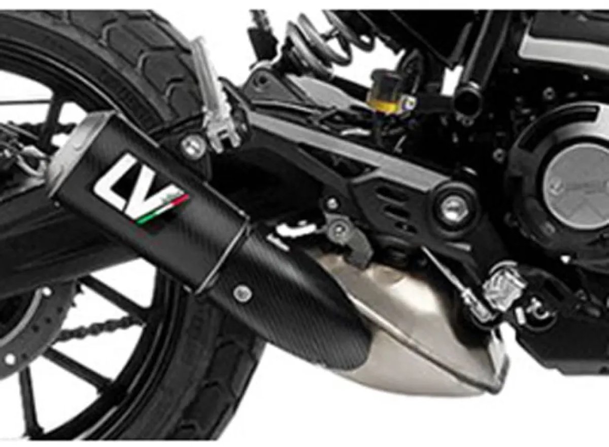 Leovince Lv-10 Ducati Scrambler 803 Abs 23-26 Niet Gehomologeerde Demper Zilver Not Homologated