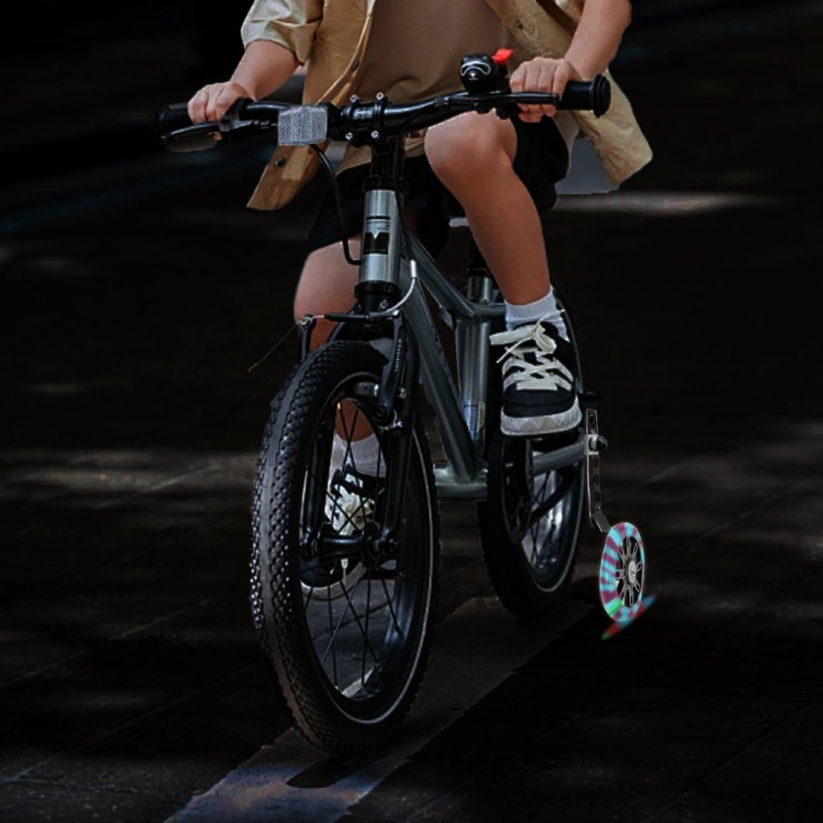 Steunwielen voor Kinderfiets 2 Stuks Universele Stabilizers voor Fietsen van 12 Inch Geschikt voor Kinderen vanaf 3 Jaar Veilig Fietsen voor Jonge Kinderen