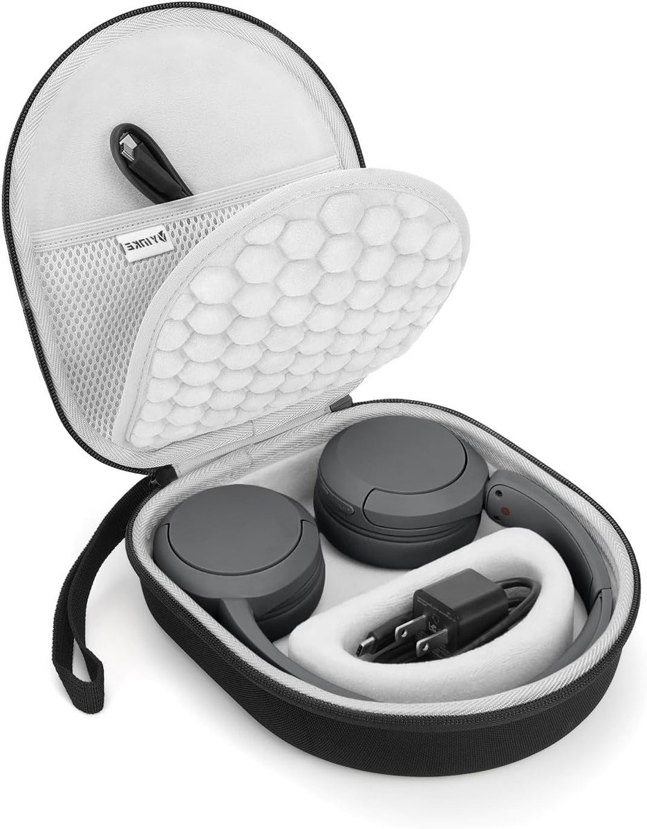Draagbare Beschermhoes voor On-Ear Bluetooth Hoofdtelefoons - Geschikt voor JBL Tune500BT, 510BT en Sony WH-CH510 - Ideaal voor Reizen en Opslag