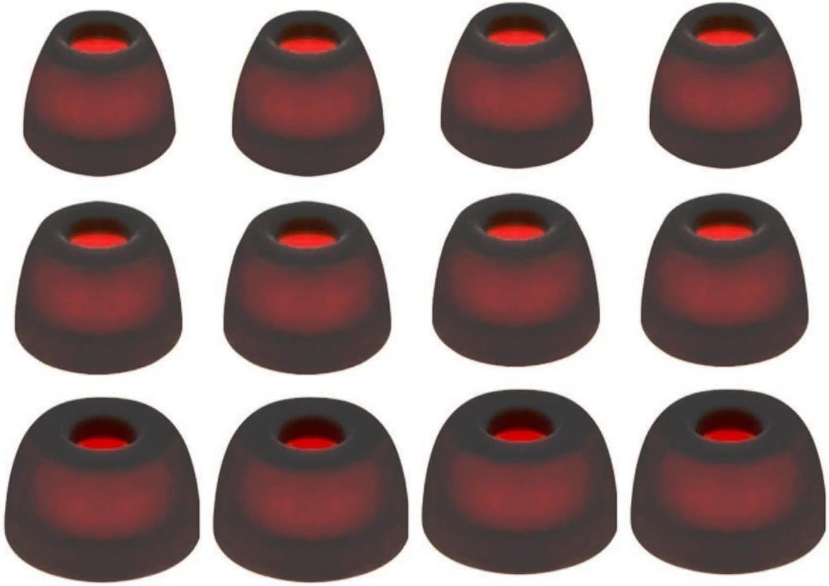 Siliconen Oordopjes voor JBL Wave Beam en Tune Beam TWS - Geschikt voor Oplaadcase, Compatibel met Buds/Flex - 12 Stuks SML voor Comfort en Geluidskwaliteit