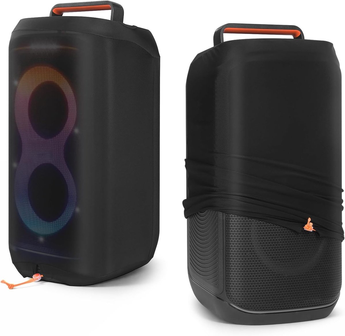 Beschermhoes voor PartyBox 120, Stretchy Reisopbergtas voor Draagbare Speakers, Ideaal voor Buitenactiviteiten en Accessoires