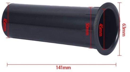 Dailygoody - Luidsprekerpoortbuizen - Subwoofer Vervangonderdelen - Ideaal voor Doe-het-zelf - Zwart - Bass Enhancer - Geschikt voor Surround Sound-sy van Merkloos — afbeelding 5