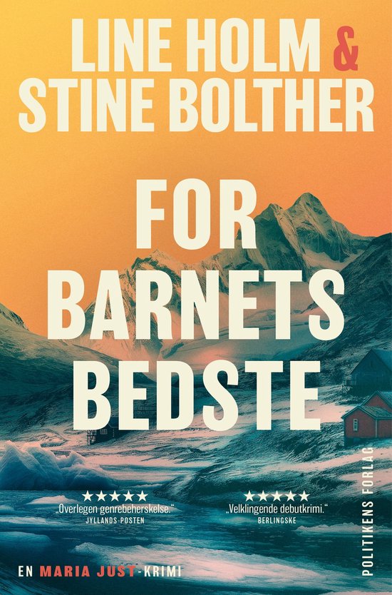 Maria Just-serien 1 - For barnets bedste - cover