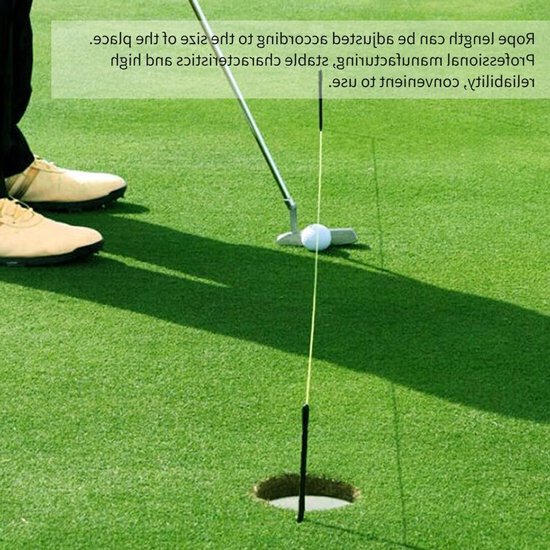 Golf Putting String Stick voor Precisie Aligneren en Verbeteren van je Swing - Trainingshulpmiddel voor Golfvaardigheden van Merkloos — afbeelding 3