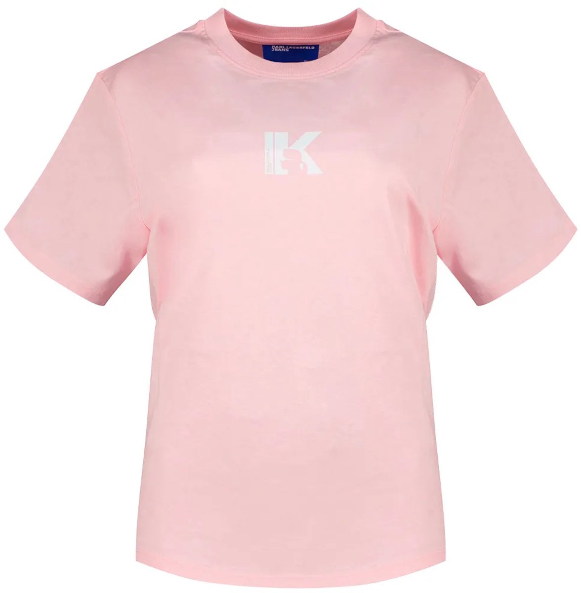 Karl Lagerfeld Jeans A1w17031 T-shirt Met Korte Mouwen Roze L Vrouw