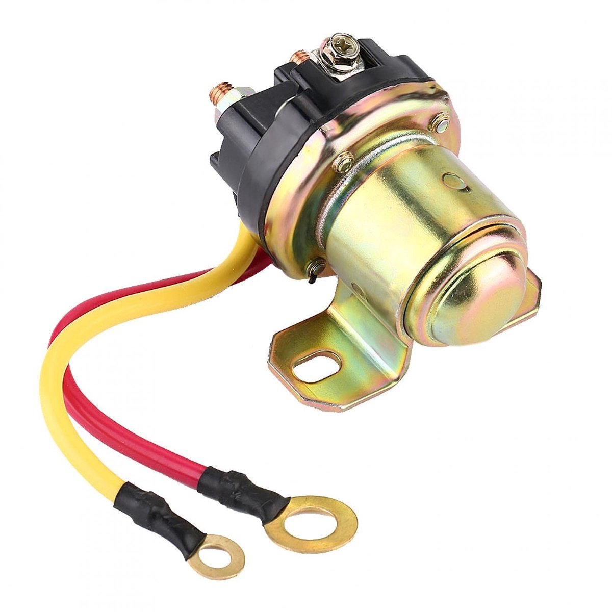 Dailygoody - Startersolenoïderelais - Startmotorrelais - Hoge stroomcapaciteit - 12-24V - Betrouwbaar - Universeel inzetbaar - Motorstarten - Voor all..