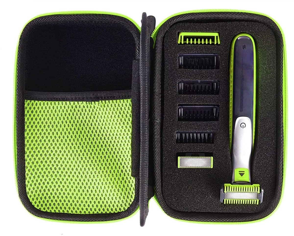 Dailygoody - Vervanging Reiskoffer - Etui voor Elektrisch Scheerapparaat - Beschermend - Zwart - Voor OneBlade - Ideale bescherming voor reizen - Perf...