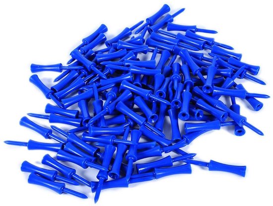 ONF3 - Golf Tees - Duurzame Golfaccessoires - 68mm Plastic - Blauw - Verminder wrijving en spin - Geschikt voor golfsporten van Onf3 — afbeelding 5