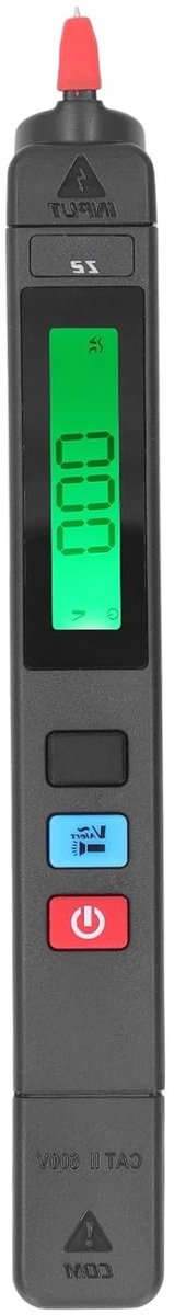 Contactloze Spanningsmeter - Elektrische Tester Pen voor AC Voltage Detectie en Veiligheidstest, Ideaal voor Huishoudelijk en Professioneel Gebruik