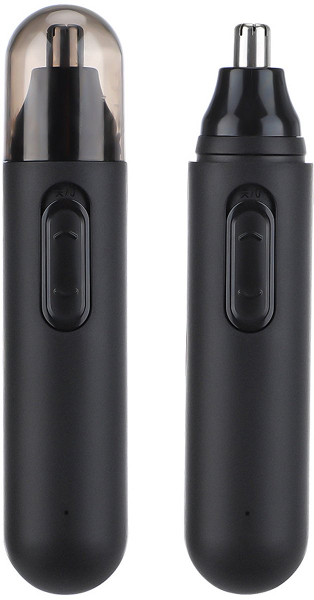 Neustrimmer - Neushaartrimmer - Oortrimmer - Baardtrimmer - Wenkbrauw Trimmer - Neushaartrimmers Heren - Neustrimmer Oplaadbaar - Led-Scherm- Afspoelbaar - Usb Oplaadbaar - Voor Neus En Oorhaar - Voor Mannen En Vrouwen - Zwart