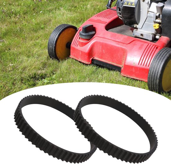 Solidchoice- Aandrijfriem Rubber - 64 Tanden - 5 mm Tandhoogte - 12 mm Breedte - 320 mm Omtrek - Gesloten Lus - Vervangende Accessoires - Riem van Solidchoice — afbeelding 4