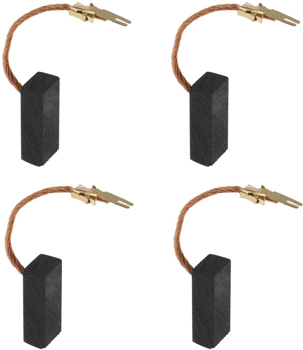 Dailygoody - Koolborstel - Grasmaaier - 2 paar carbon borstels 6 x 9 x 20 mm - Geschikt voor 34 32R 370 43LI - Verleng de levensduur va...