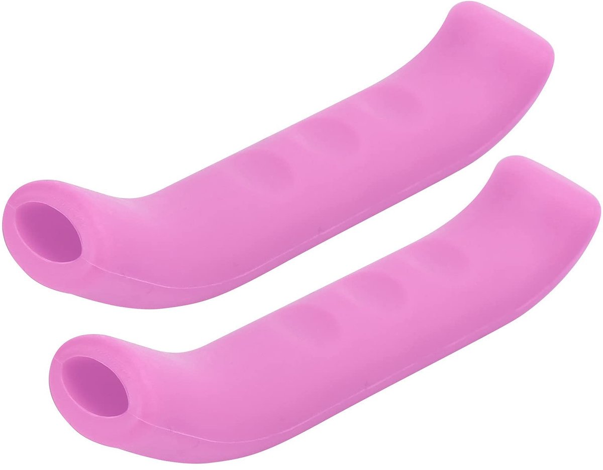 Dailygoody - Fiets Remhendel - Siliconen Remhendel Mouwen - Comfortabele Grip - 1 Paar - Verlicht Druk op Vingers - Geschikt voor MTB en Racefiet