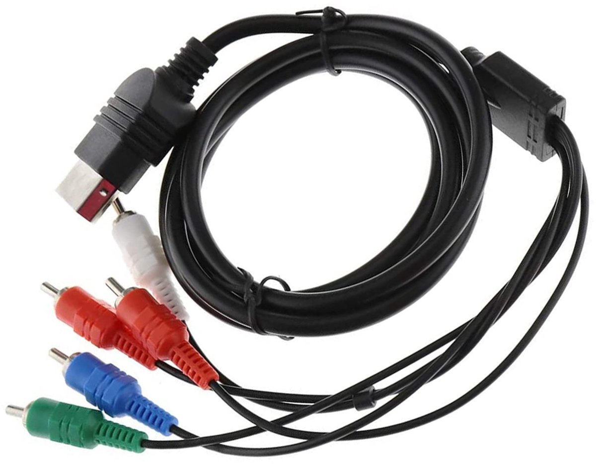Dailygoody - 1.8m HD Component AV Kabel voor Xbox - Hoogwaardige TV Verbinding