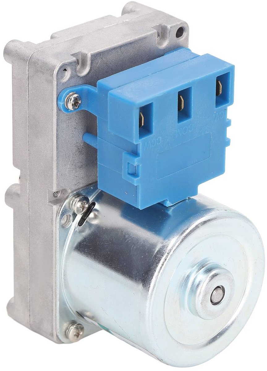 Schroefmotor 220V 20W voor Pelletsbuis en Elektrische Haard