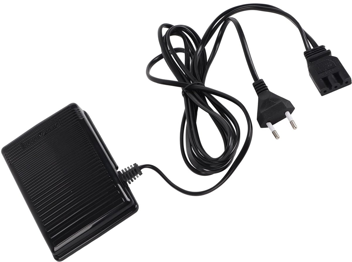Dailygoody - Universele Naaimachine Voetpedaal 220V - Geschikt voor Singer en Butterfly