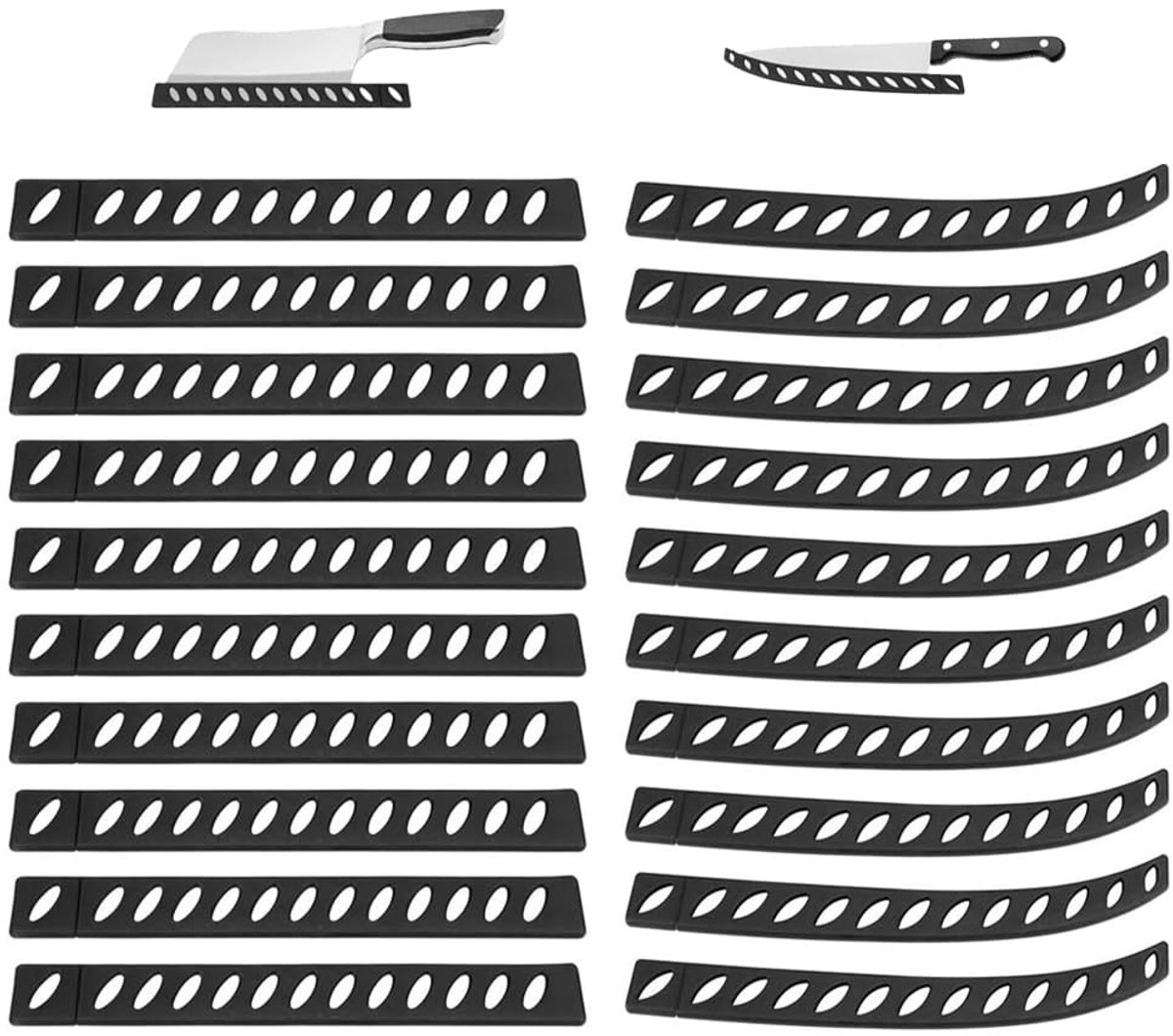 Dailygoods- Lemmetbescherming 20 Stuks - Messenbeschermer - Kunststof