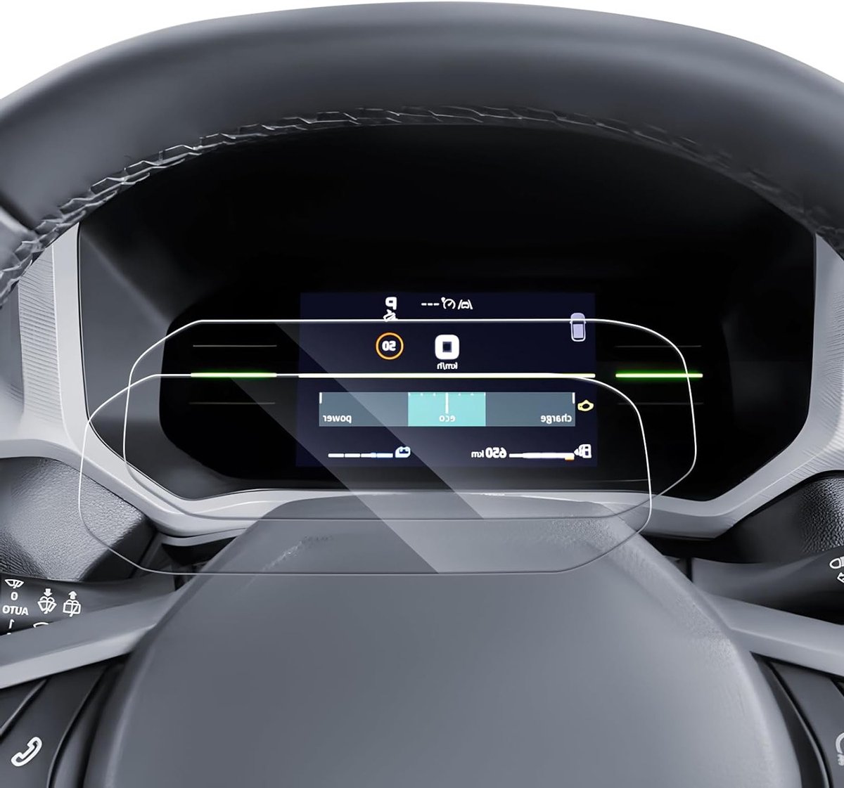 Pack van 2 Screen Protectors voor Dacia Duster 3 - 7 Inch, Anti-Scratch en Schokbestendig, Perfecte Bescherming voor Digitale Cockpit en Accessoires