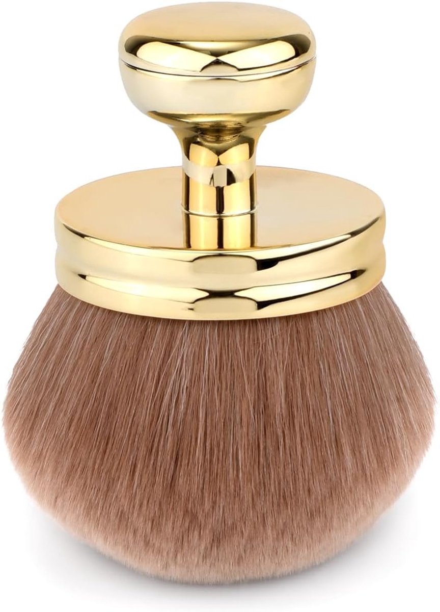 Grote Zelfbruiner Borstel, Ovale Makeup Borstel met Brede Kop voor Zelfbruiner, Zonnebrand en Make-up Toepassing voor Benen, Armen en Gezicht