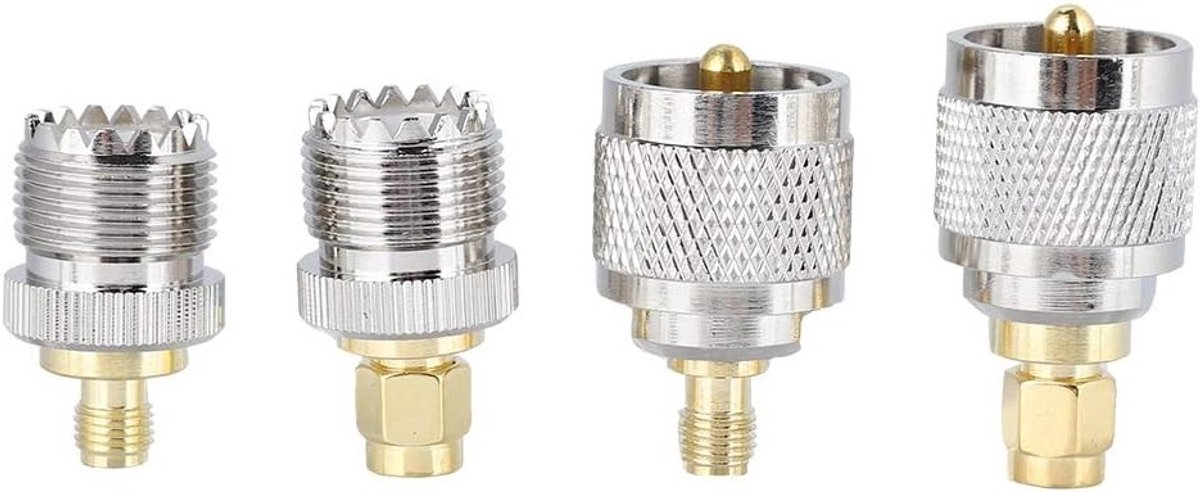 Duurzame SMA plug, slijtvast ontwerp, UHF aansluiting voor antennes, roestvrij staal, hoge kwaliteit en prestaties