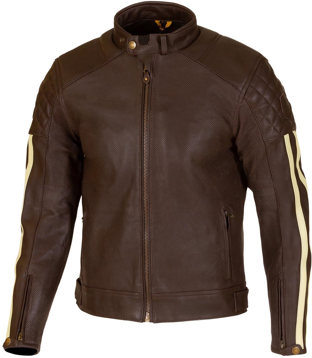 Merlin Icon D3O geperforeerde motorleren jas -