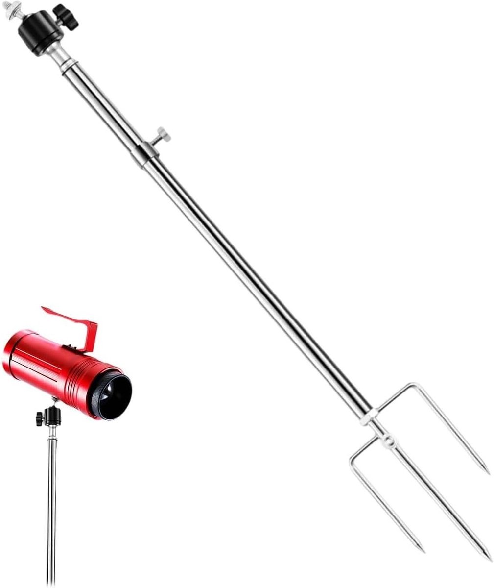 Verstelbare Metalen Houder voor Wildcamera en Hengellamp - 360 Graden Universeel