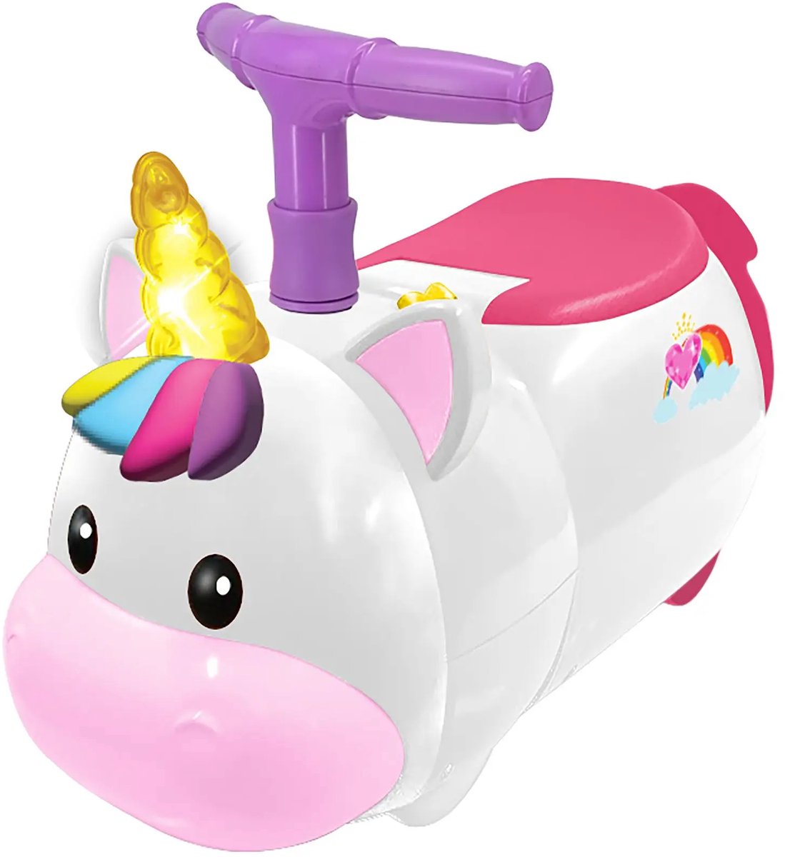 KIDDIELAND Eenhoorn loopauto