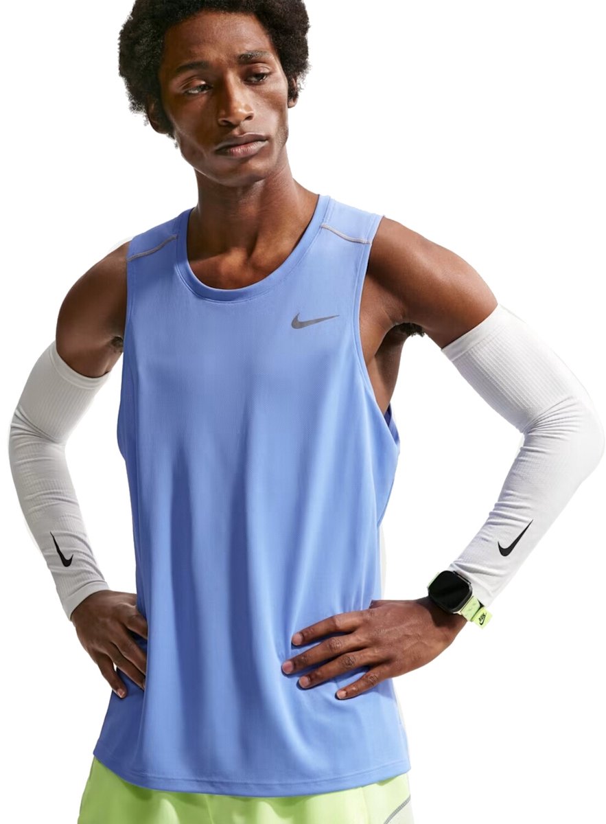 Nike Miler Dri-fit Heren Training T-shirt If2018-494 Kleur Blauw