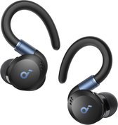 Soundcore Sport X20 oordopjes by Anker – draadloze sport oordopjes met oorhaak, Bluetooth, noise cancelling, diepe bas, IP68 waterdicht, zweetbestendig, 48 uur batterij, sport oortjes voor hardlopen, fitness en gym
