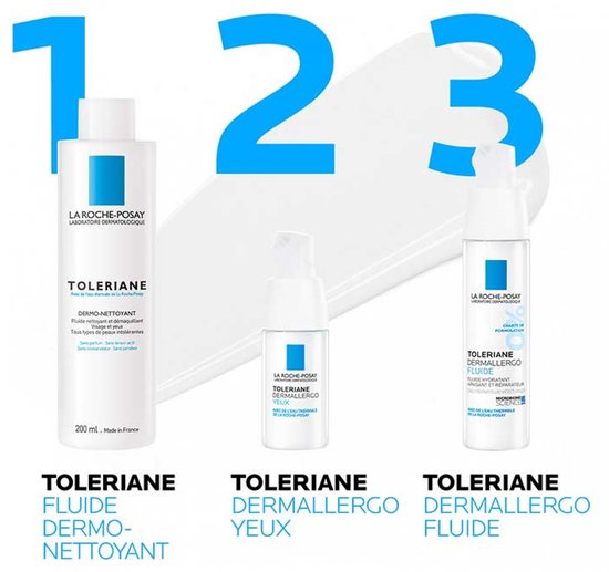 La Roche-Posay Toleriane Reinigingslotion - Gezicht en ogen - 400ml