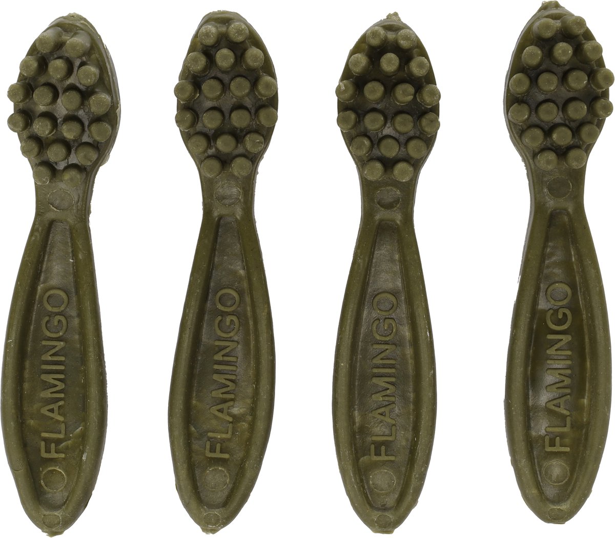 VEGGIE TANDENBORSTEL MET APPEL 12,5CM 4ST 160GR
