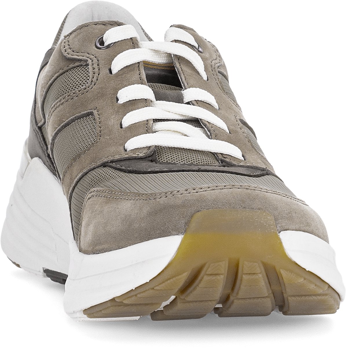 Gabor Rollingsoft - Heren sneakers - Afwikkelende zool - Artikel 8012.10.04 - Beige - Maat 46